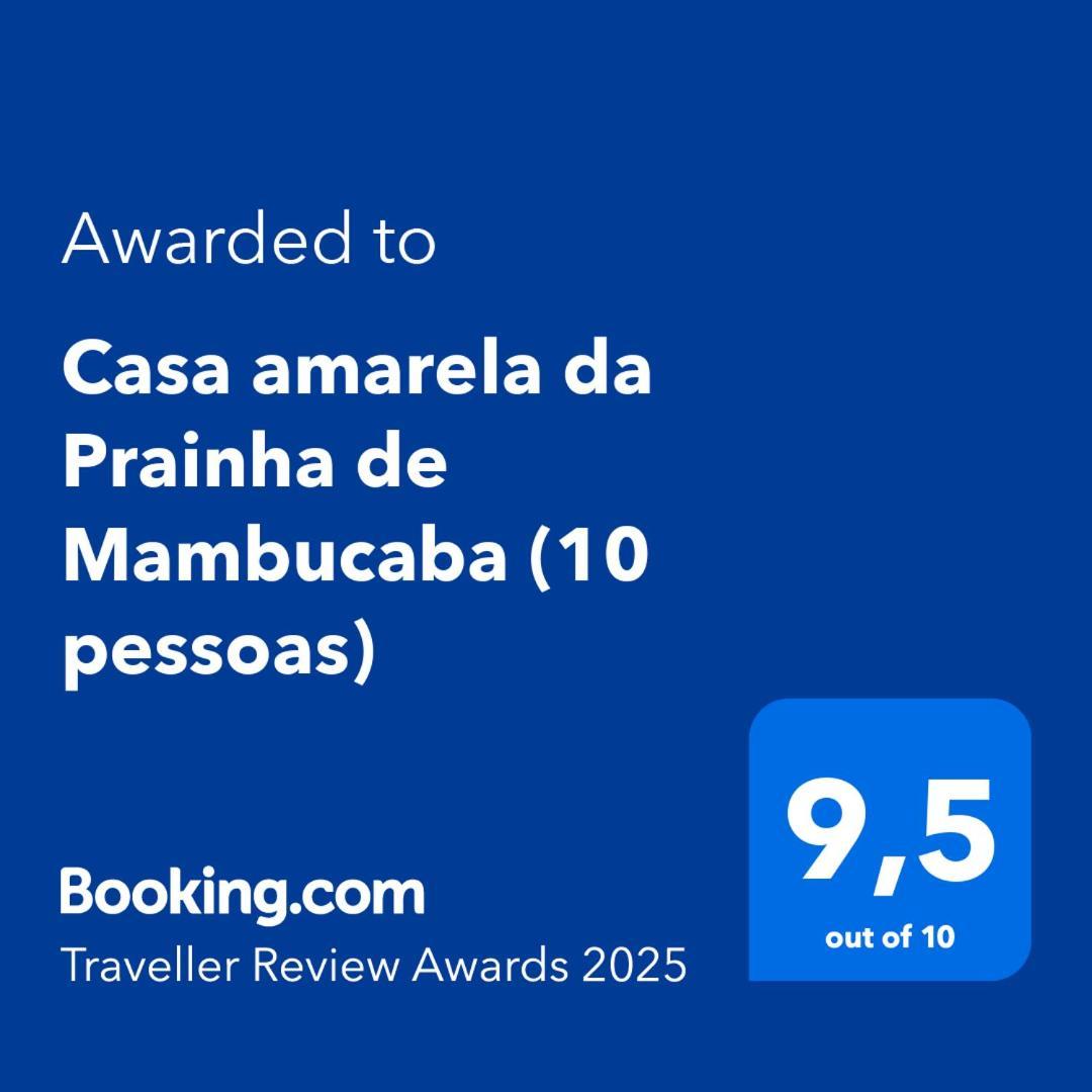 Casa Amarela Da Prainha De Mambucaba - Piscina Aquecida Paraty Buitenkant foto